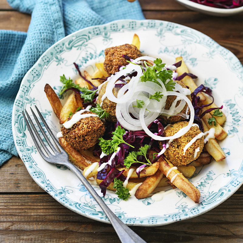 Falafeltallrik
