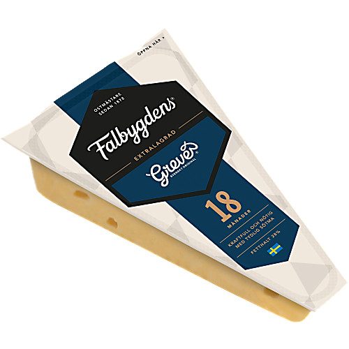 Vy över Grevé® 510 gram ungefärlig vikt Falbygdens®