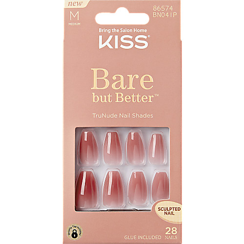 Vy över Lösnaglar Bare-but-better S Nude 1 st Kiss
