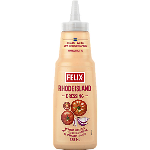 Vy över Dressing Rhode Island 335ml Felix