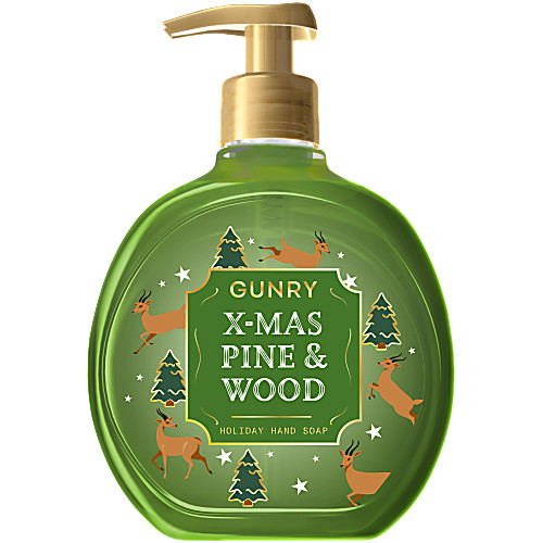 Vy över Handtvål X-Mas Pine & Wood 300 ml GUNRY