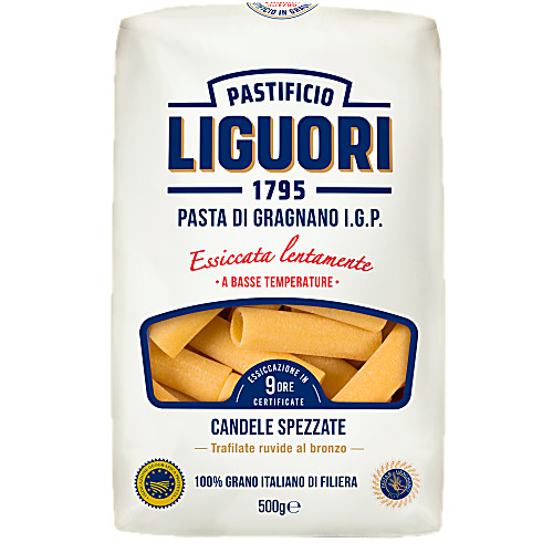 Vy över Pasta Liguori Candele Spezzate 500 g Pastificio Liguori
