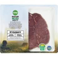Ryggbiff Skivad Naturbeteskött