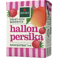 Fruktdryck Koncentrat Hallon & persika