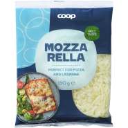 Riven ost Mozzarella