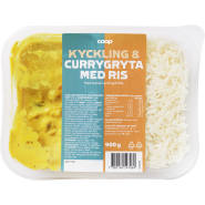 Kyckling & currygryta med ris
