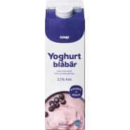 Yoghurt Blåbär 2,1%