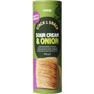 Chips Stack & snack Sour cream & onion