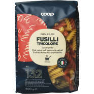 Pasta Fusilli Tricolore