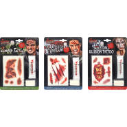 Tatuering Halloween Osorterade Varianter