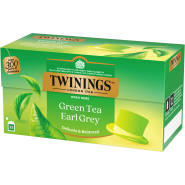 Grönt te Earl Grey 25-pack
