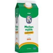 Mellanmjölk Längre Hållbarhet