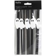 Papperssugrör Spöke 10-pack