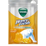 Halstabletter Honey Fresh