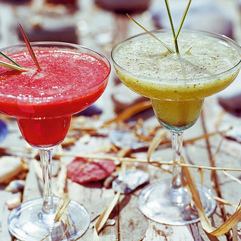 Melondrink på gurka och citrongräs