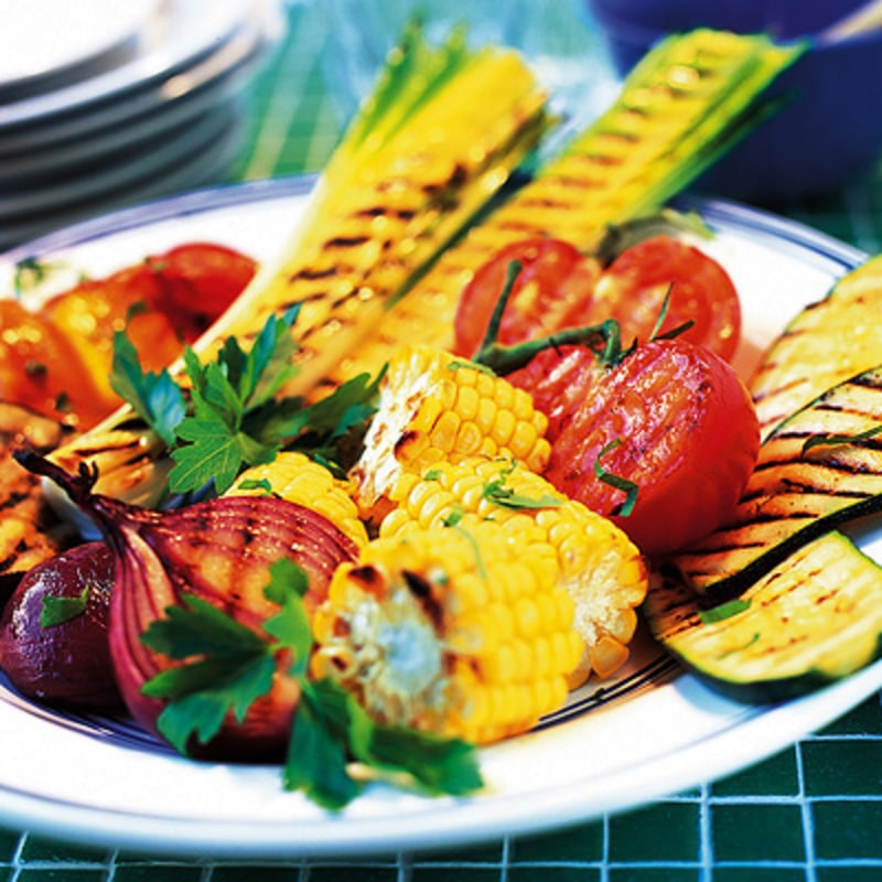 Grillade grönsaker