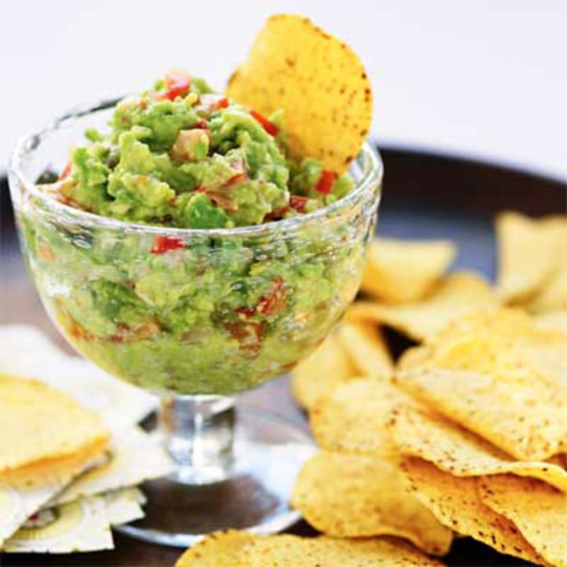 Guacamole med tomat