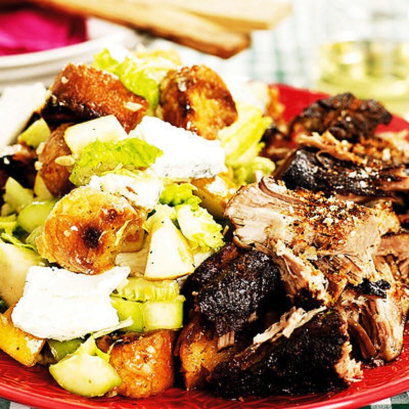 Borsséns barbeque breadsalad
