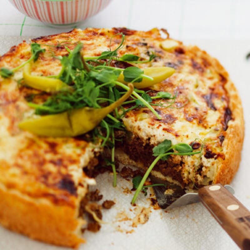 Vegetarisk tacopaj