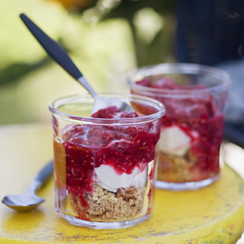 Enkel cheesecake