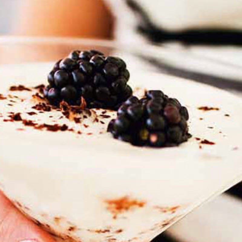 Mascarponekräm med cantucciniskorpor och choklad