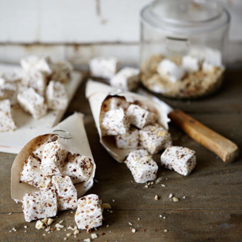 Hasselnötsmarshmallows