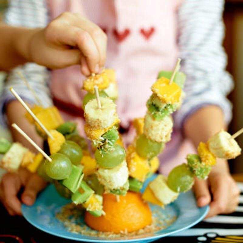 Spettad fruktsallad