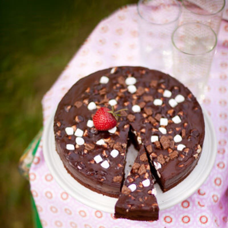 Chokladtårta med daim