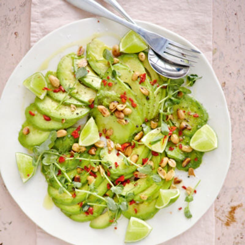 Avokadocarpaccio