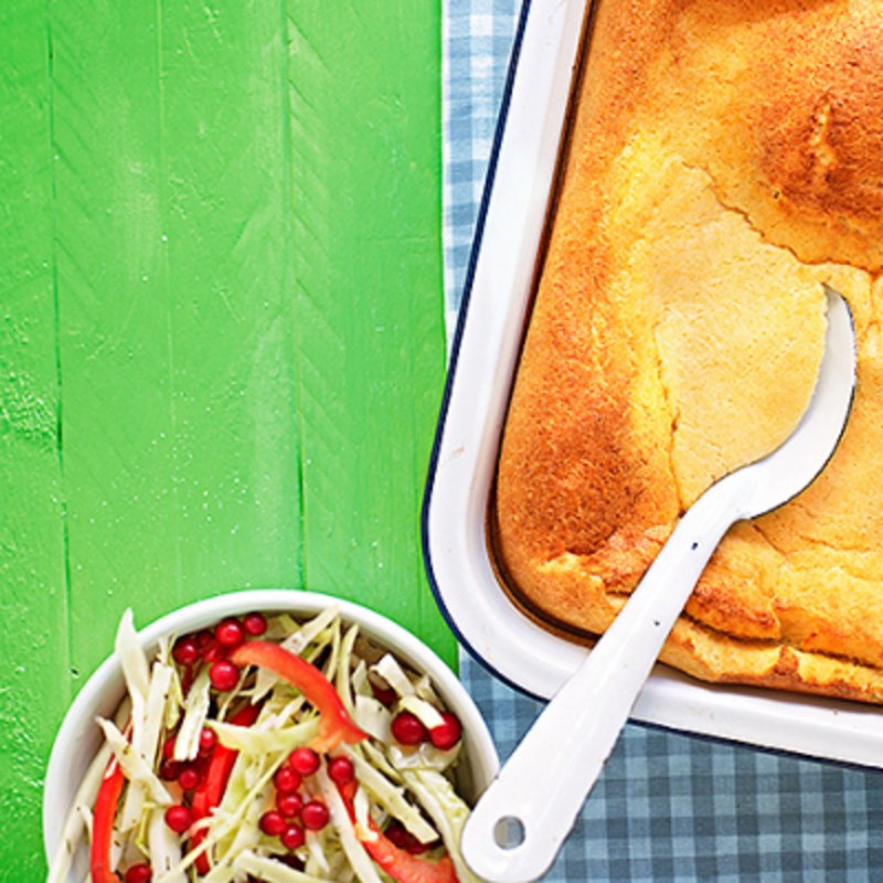 Mandelpannkaka med kvarg
