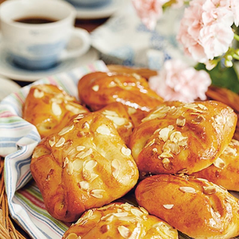 Bullar med vaniljfyllning