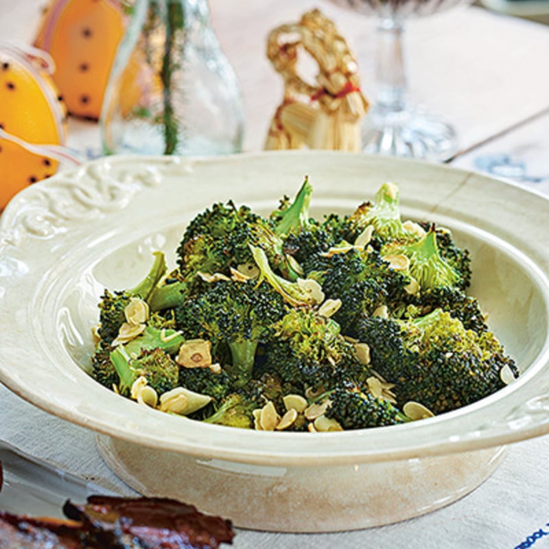 Vitlöksrostad broccoli
