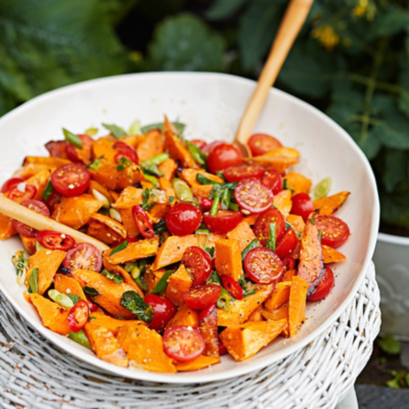 Vegansk potatissallad