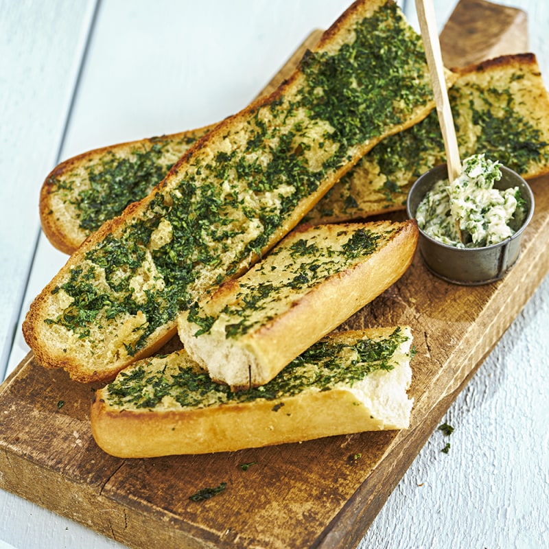 Vitlöksbröd med persilja