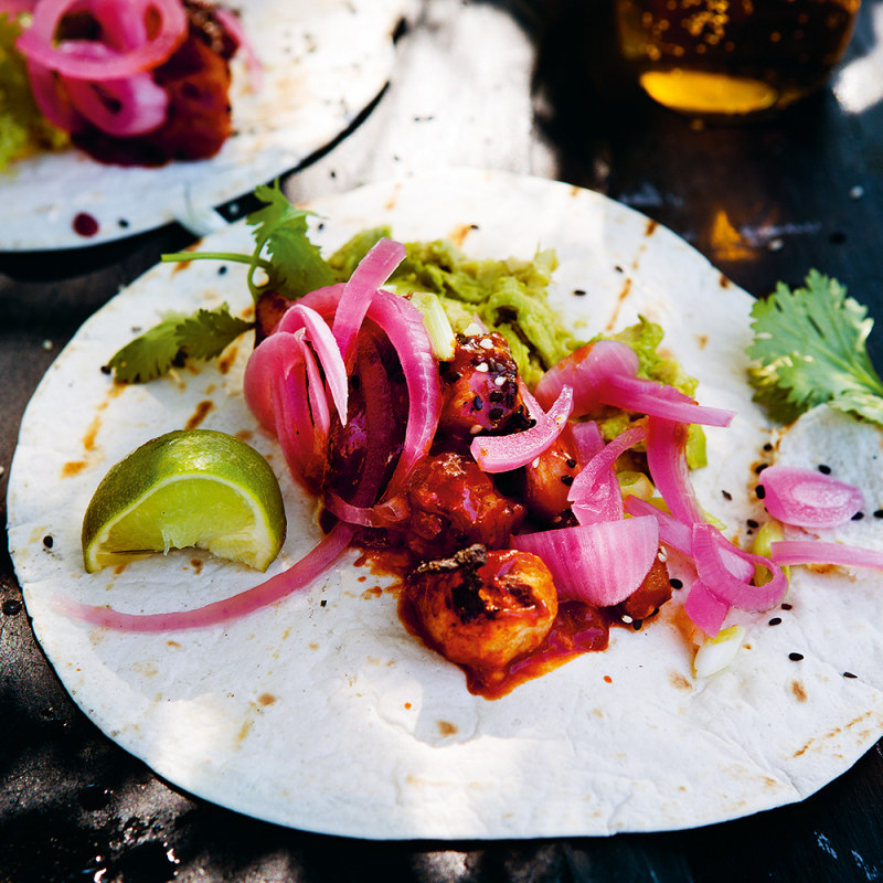 Koreansk BBQ-taco