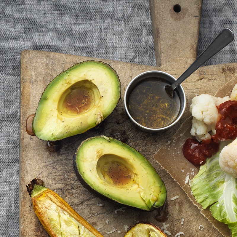 Avokado med vinägrett