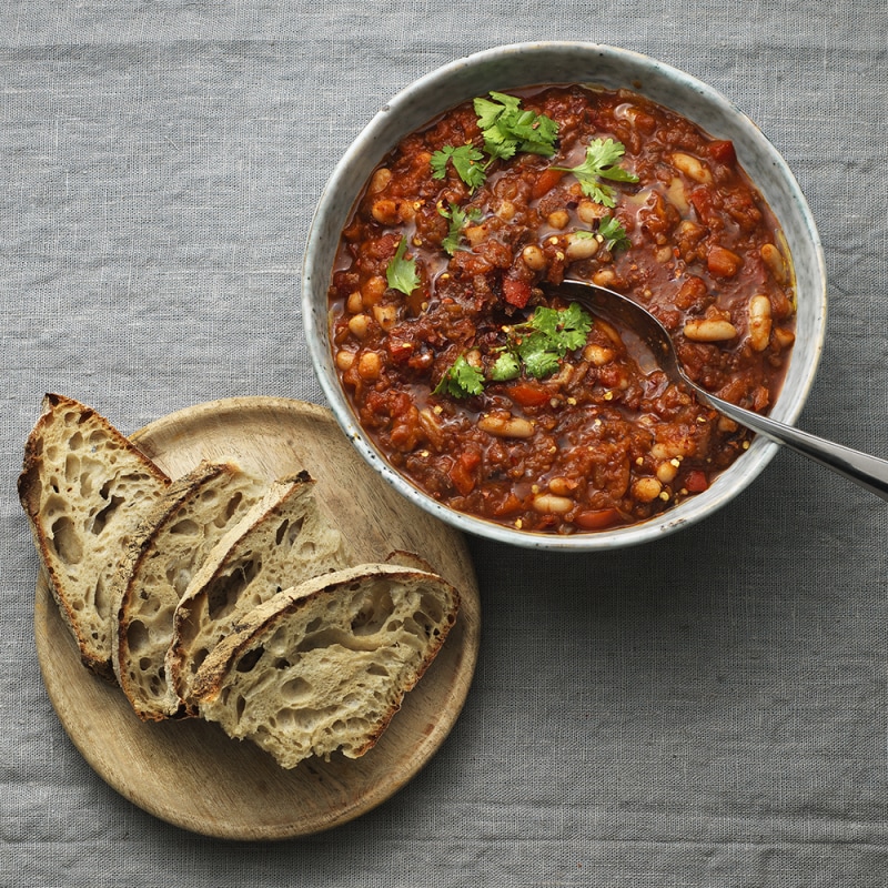 Vegetarisk chili con carne