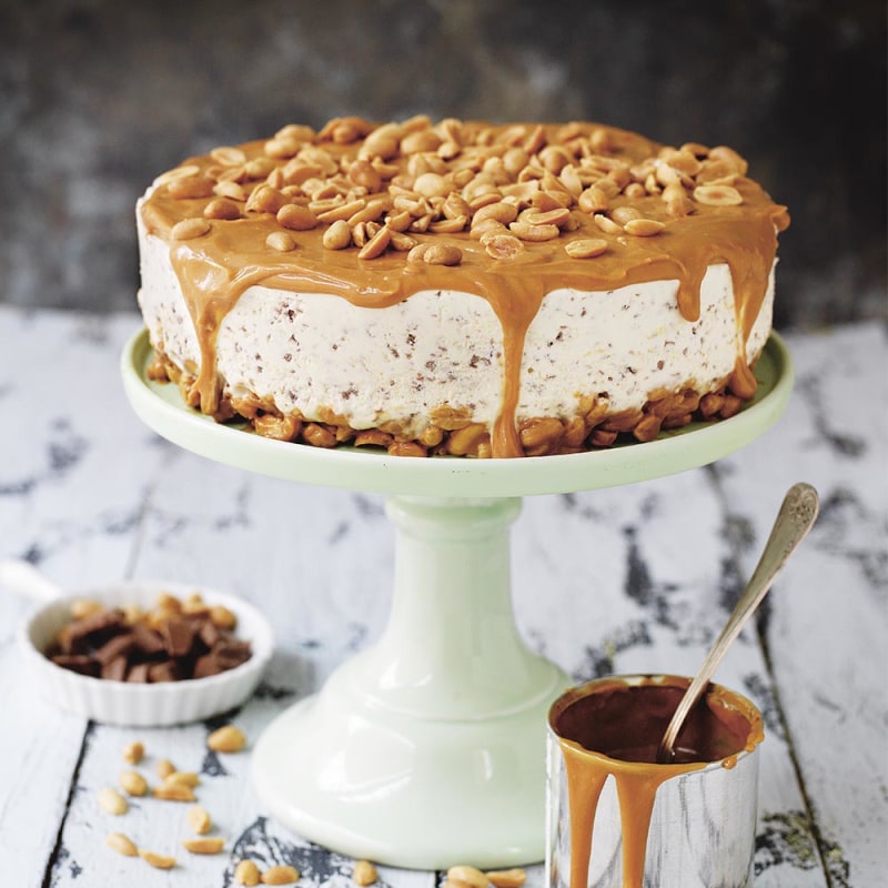 Frozen Cheesecake salted caramel