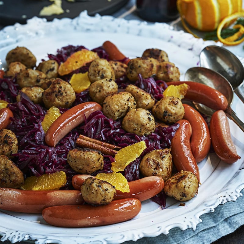 Mamma Traudes rödkål med apelsin