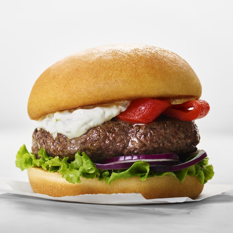 Grekisk hamburgare