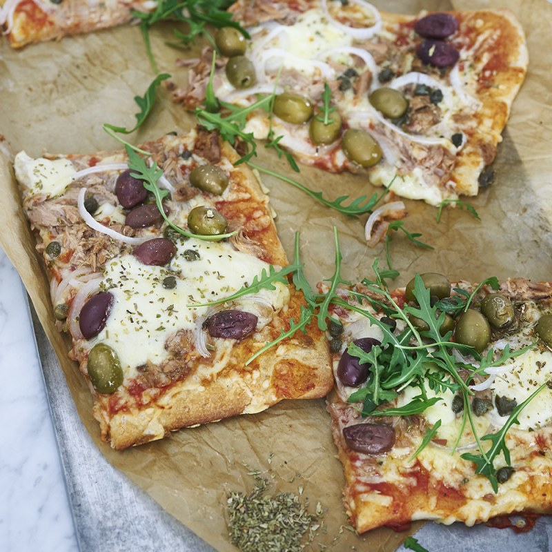 Tonfiskpizza