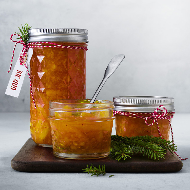 Apelsinmarmelad med saffran