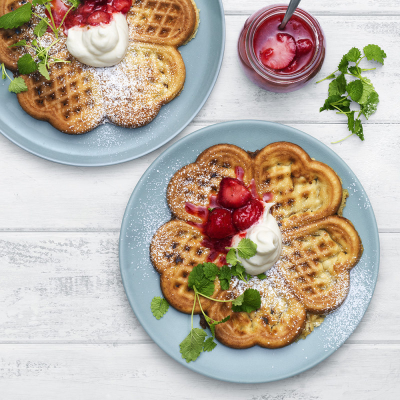 Glutenfria våfflor