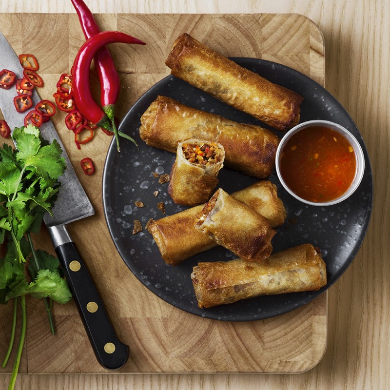 Vegetariska vårrullar