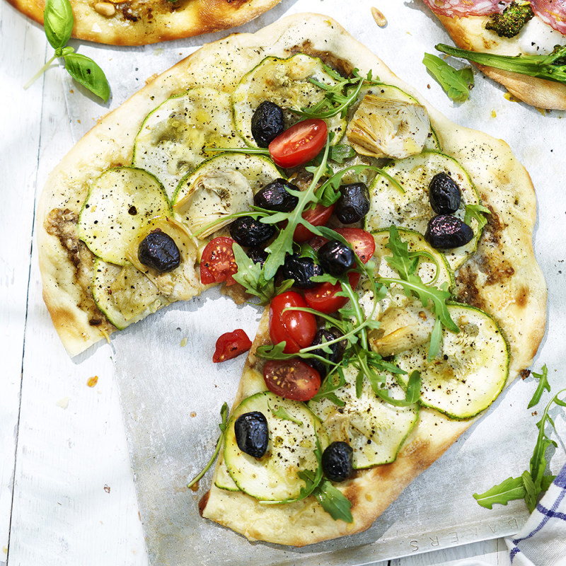 Vegansk pizza