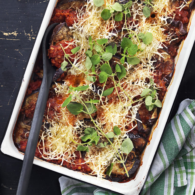 Auberginegratäng