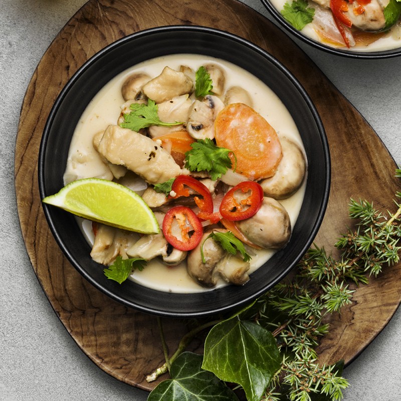 Vegetarisk thaigryta
