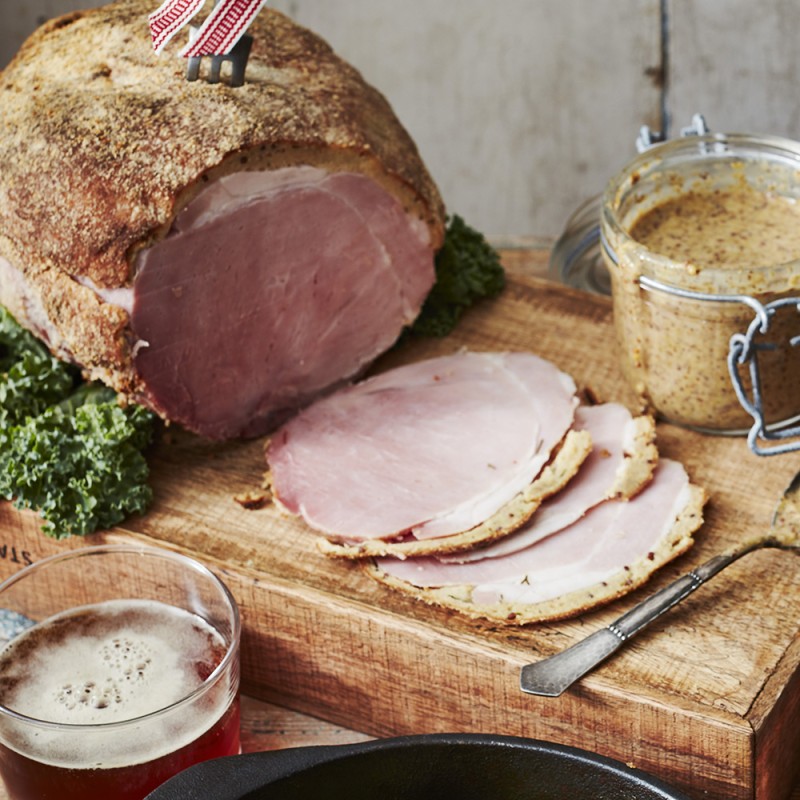 Griljerad julskinka