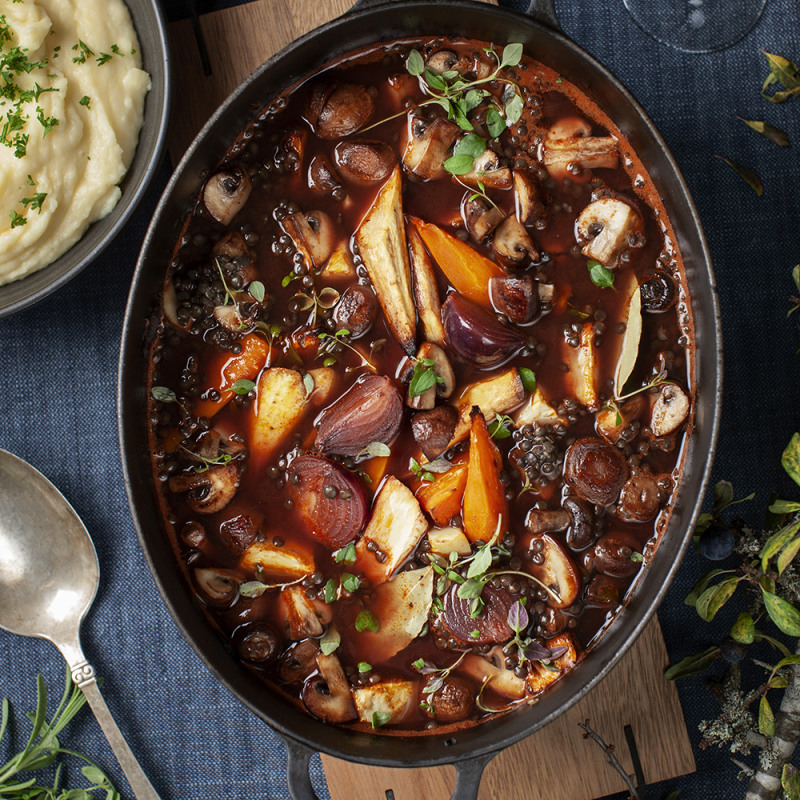 Vegetarisk höstgryta