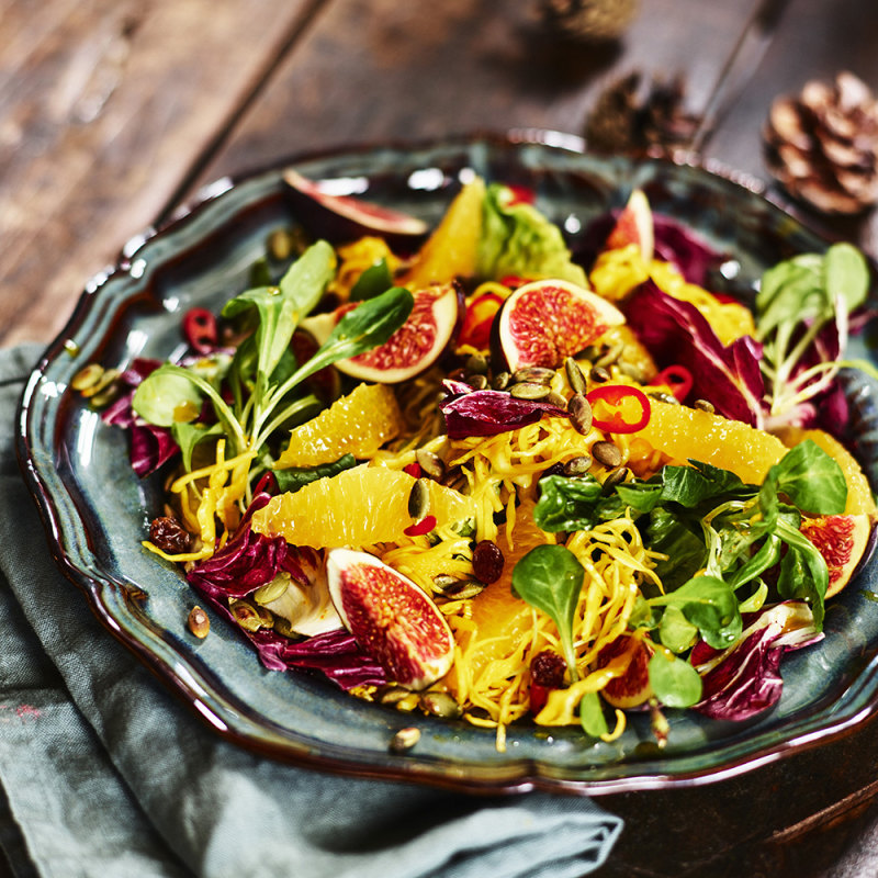 Julbordets gröna sallad